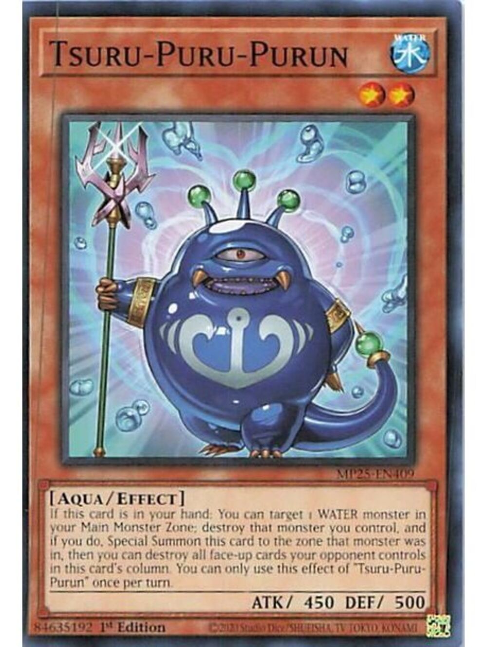 Yu-Gi-Oh! TCG 2025 Tsuru-Puru-Purun NM MP25